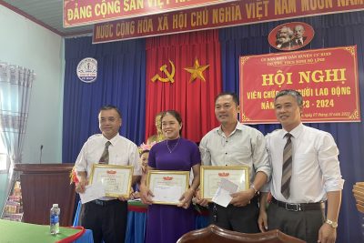 HỘI NGHỊ VIÊN CHỨC VÀ NGƯỜI LAO ĐỘNG NĂM HỌC 2023 – 2024