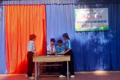 PHỔ BIẾN KIẾN THỨC, KỸ NĂNG PHÒNG CHỐNG TAI NẠN ĐUỐI NƯỚC