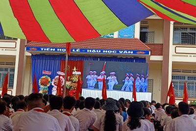 Trường THCS Đinh Bộ Lĩnh long trọng tổ chức Lễ khai giảng năm học mới 2025 – 2026